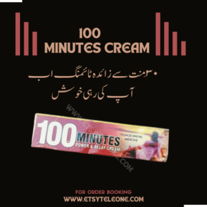 100 Minutes Duration Herbal Delay Cream In Pakistan